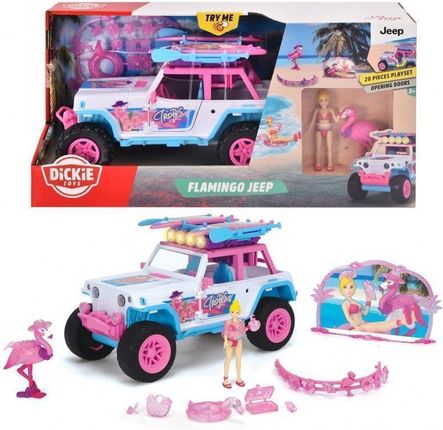 Dickie Playlife Samochód Jeep Pink Drivez Flamingo 22cm (3835006)