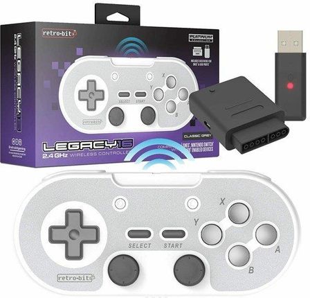 Retro-bit Legacy 16 Wireless Grey Nintendo Switch