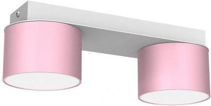 Lampa sufitowa DIXIE Pink/White 2xGX53 MLP7554 Milagro