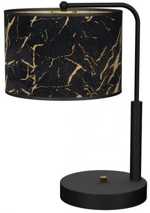 Lampka stołowa SENSO Black/Gold 1xE27 MLP7299 Milagro