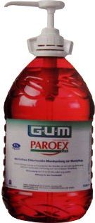 GUM Paroex 0,12%CHX Antyseptyczny płyn do płukania jamy ustnej do gabinetu 5000ml
