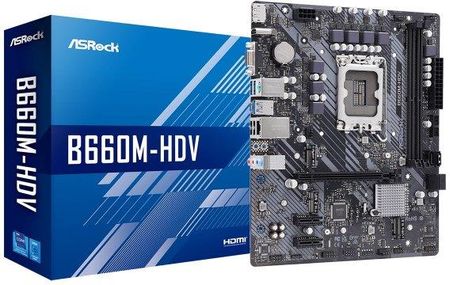 ASRock B660M-HDV LGA1700/B660/DDR4/M.2/mA