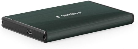 Gembird Obudowa zewnętrzna EE2-U3S-3-G na dysk 2.5" SATA HDD USB 3.0 (zielona) (EE2U3S3G)