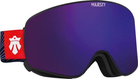 Majesty The Force Spherical Black Frame Ultraviolet Lens + Szybka Citrine 21/22