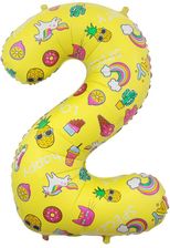 Zdjęcie Godan Balon Foliowy Cyfra 2, Obrazki, 78 Cm - Wodzisław Śląski