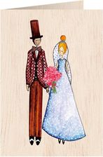 Zdjęcie Cozywood Karnet Drewniany C6 + Koperta Ślub Para Młoda (293415) - Żywiec