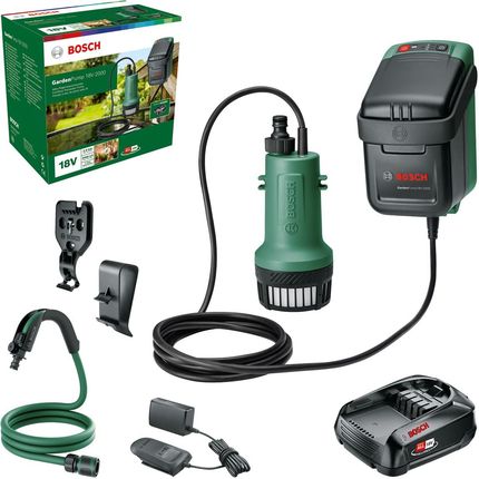 Bosch GardenPump 18V-2000 1 akumulator 2,5Ah 06008C4202 - Ceny i opinie 