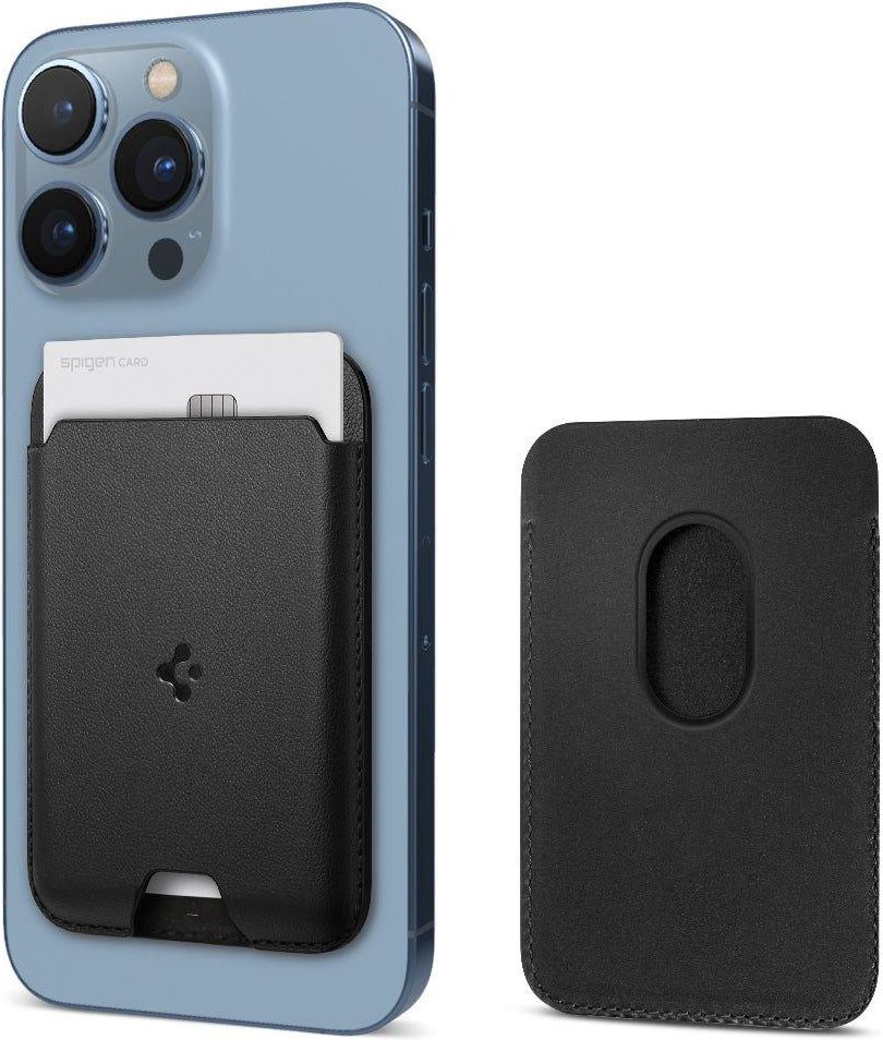 Spigen Valentinus Magsafe Universal Card Holder Black