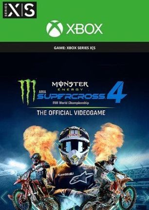 Monster Energy Supercross - The Official Videogame 4 (Xbox Series Key)