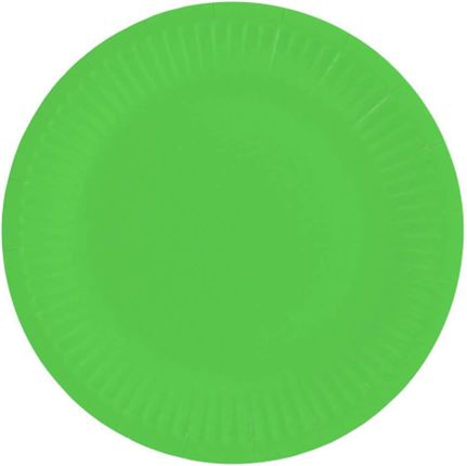 Godan Talerzyki Papierowe Zielone 18 Cm 6 Szt
