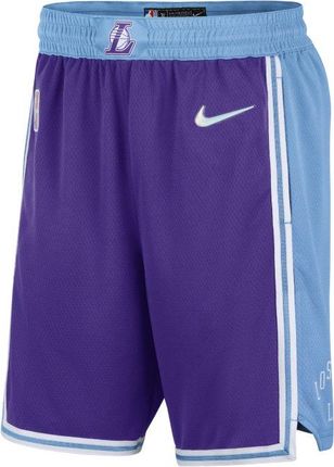 Spodenki Nike Dri-FIT DNA+ Short 8IN Los Angeles Lakers Fioletowe