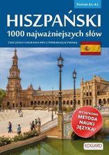 Zdjęcie Hiszpański. 1000 najważniejszych słów. Poziom A1-A2 - Przemków
