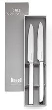 Zdjęcie MEPRA Zestaw 2 noży do steków Stile Srebrny (107544236) - Kamienna Góra