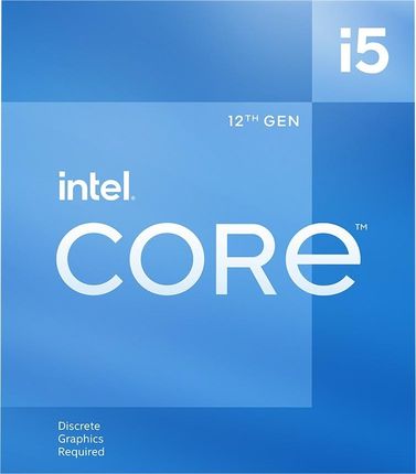 Procesor Intel Core i5-12400F 2,5GHz BOX (BX8071512400F