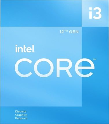 CPU Intel core i3 12100f Intel's excellent Core i3-12100F CPU is down to £83 from Box