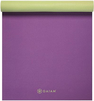 Gaiam Mata Do Jogi Dwustronna Grape Cluster 4Mm 62518 Purpurowy