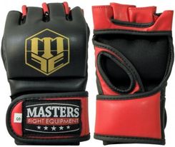 Zdjęcie Masters Fight Equipment Rękawice Do Mma Gf-30 Czarny Czerwony - Zator