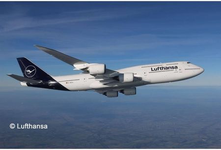Revell Model Samolotu Do Sklejania Boeing 747 8 Lufthansa "New Livery" 03891 1:144