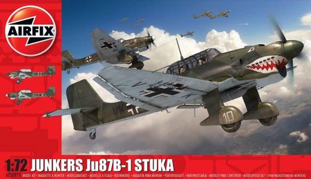 Airfix Model Do Sklejania Junkers Ju87 B 1 Stuka 1/72