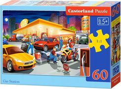 Zdjęcie Castorland Puzzle 60El. Gas Station Stacja Benzynowa - Ropczyce
