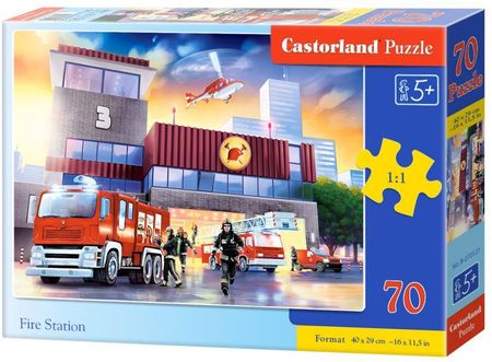 Castorland Puzzle 70El. Fire Station