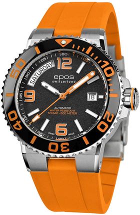 Epos 3441.142.99.92.52 Sportive Day Date Diver Automatic 
