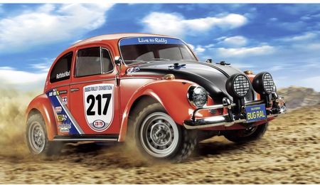 Tamiya 1/10 Volkswagen Beetle ラジコンカー Tamiya Model Samochodu Rc Vw Beetle Rallye 1:10 Elektryczny Do