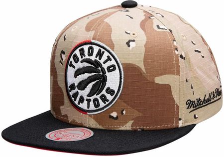 Czapka z daszkiem Mitchell & Ness NBA Choco Camo Snapback Toronto Raptors