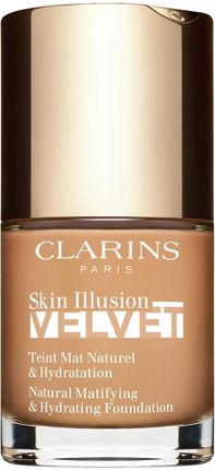 Clarins Skin Illusion Velvet Podkład W Płynie Z Matowym Wykończeniem O Działaniu Odżywczym Odcień 111N 30 ml