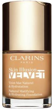 Clarins Skin Illusion Velvet Podkład W Płynie Z Matowym Wykończeniem O Działaniu Odżywczym Odcień 112.3N 30 ml