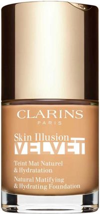 Clarins Skin Illusion Velvet Podkład W Płynie Z Matowym Wykończeniem O Działaniu Odżywczym Odcień 110.5W 30 ml