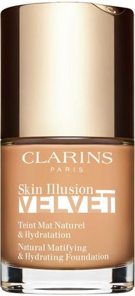 Clarins Skin Illusion Velvet Podkład W Płynie Z Matowym Wykończeniem O Działaniu Odżywczym Odcień 109C 30 ml