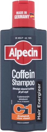 Alpecin Hair Energizer Coffein Shampoo C1 szampon kofeinowy dla mężczyzn stymulujący wzrost włosów 375 ml