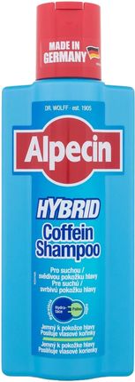 Alpecin Hybrid Coffein Shampoo C1 Szampon Kofeinowy Do Skóry Wrażliwej 375 ml
