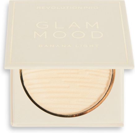 Revolution PRO Glam Mood puder w kompakcie odcień Banana Light 7,5 g