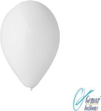 Zdjęcie GoDan Balony gumowe 10", biały pastelowy, 100 szt. - Radzyń Chełmiński