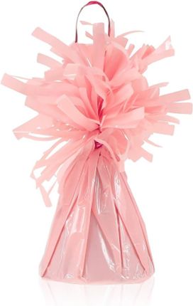 Obciążnik foliowy do balonów napełnionych helem - pastelowy różowy - 145 g
