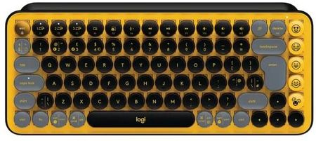 Logitech POP Keys Czarno-Żółta (920010735)