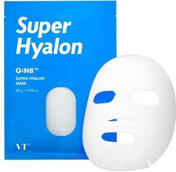 VT COSMETICS Super Hyalon Mask 28gr - Nawilżająca maska ​​w płachcie z kwasem hialuronowym 