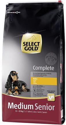 Select Gold Complete Medium Senior Kurczak 12 Kg