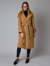 Zdjęcie Brązowy płaszcz damski - Bytom