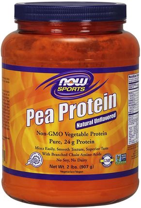 Now Foods Białko Grochowe Pea Protein Bezsmakowe 907G
