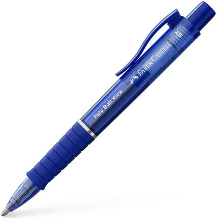 Faber Castell Długopis Poly Ball View Niebieski (Admiral Blue)