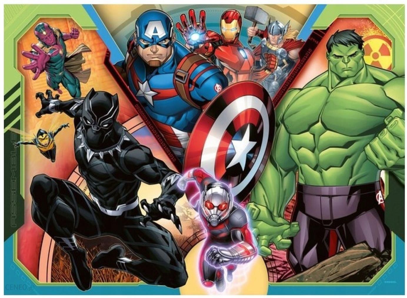Marvel Super Hero Adventures! 24 PC Puzzle 10.3”x9.1” – The Odd Assortment
