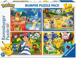 Zdjęcie Ravensburger Puzle Puzzle 4W1 Pokemon (6929) - Płoty