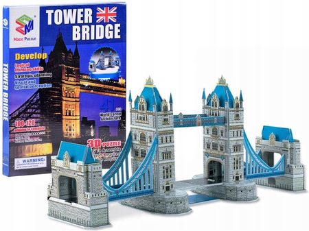 Jokomisiada Puzzle 3D 41El. Most Tower Bridge Za3801