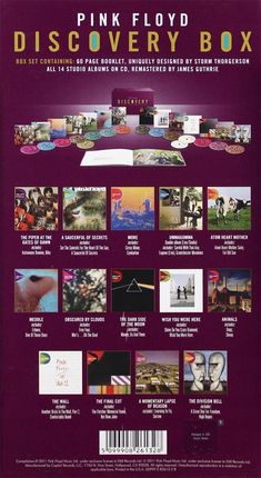 新品　Pink Floyd Discovery Box (14紙ジャケCD ) Pink Floyd - The Discovery 14 Studio Album Boxset (16CD