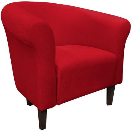 Fotel Milo Mikrofaza 8 Czerwony Nogi 15 Venge 1437