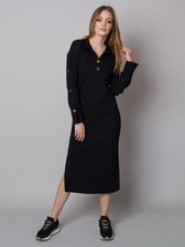 Zdjęcie Czarna sukienka dzianinowa - Wrocław