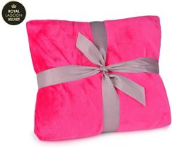 Xxl Narzuta 200X230Cm Royal Lagoon Velvet Purpurowo Różowa FC32694